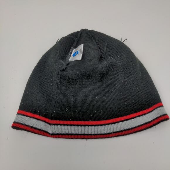 NCAA Brand Ball State Cardinals Beanie Toboggan Hat Embroidered Logo Black - Picture 9 of 13